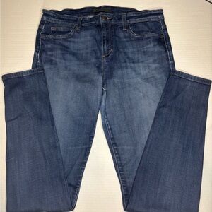 Joe's Jeans Women’s Mid Rise Skinny Dark Blue Denim Size 32